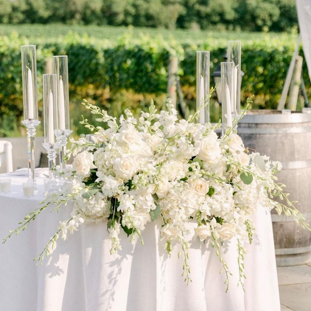 wedding floral decor